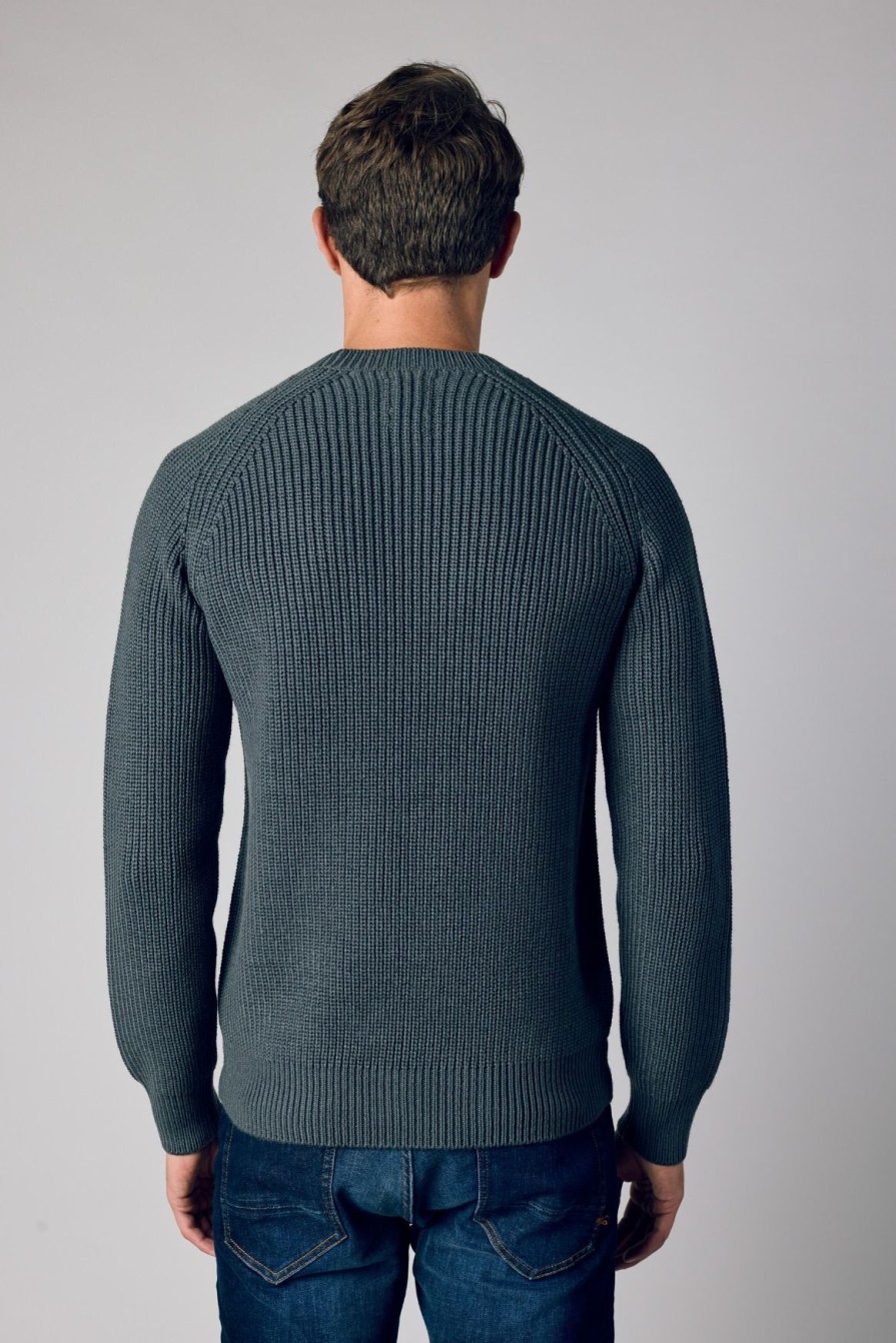 Truien Jac Hensen | Jac Hensen Premium Pullover - Slim Fit - Grij