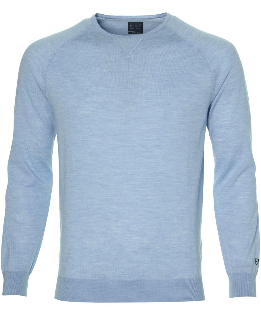 Truien Jac Hensen | Nils Pullover - Slim Fit - Blauw