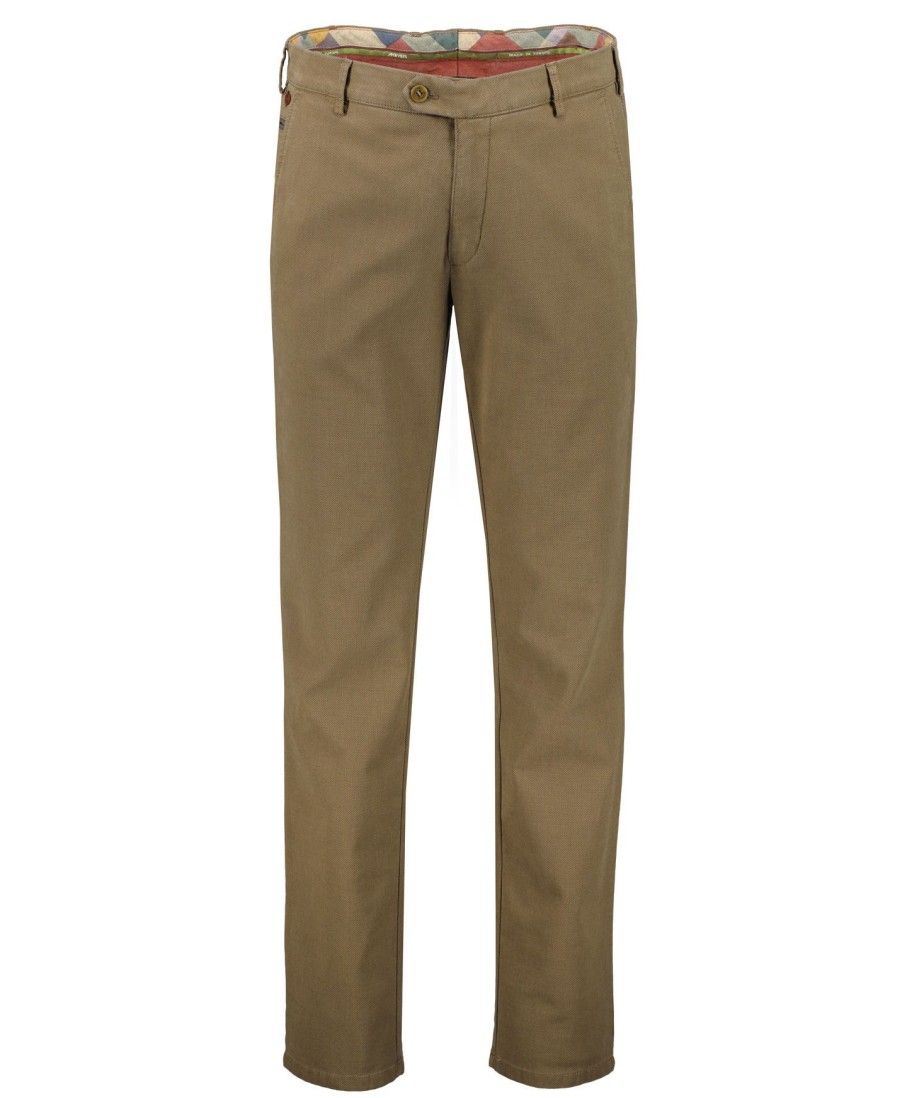 Broeken Jac Hensen | Meyer Chino Bonn - Modern Fit - Beige